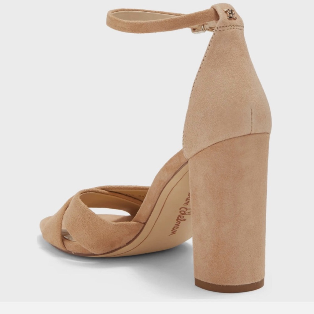 🔥NWT Sam Edelman Yancy Block Heel Ankle Strap Sandals - Size 9 - Picture 8 of 16